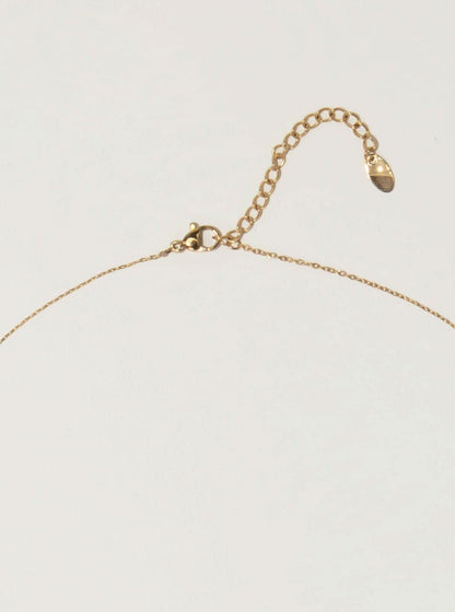 Carnelian Stone Heart Necklace - ShopLorca