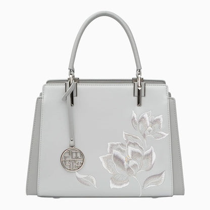 Cleo Genuine Leather Medium Tote Bag - ShopLorca