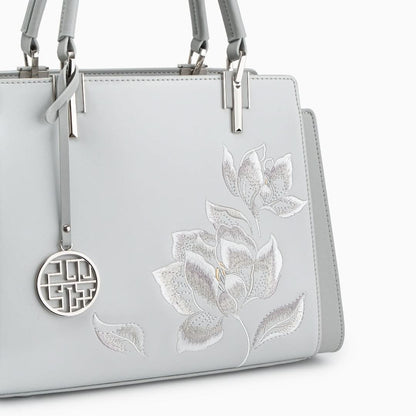 Cleo Genuine Leather Medium Tote Bag - ShopLorca