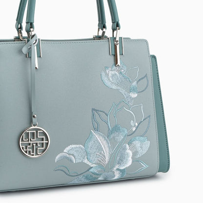 Cleo Genuine Leather Medium Tote Bag - ShopLorca