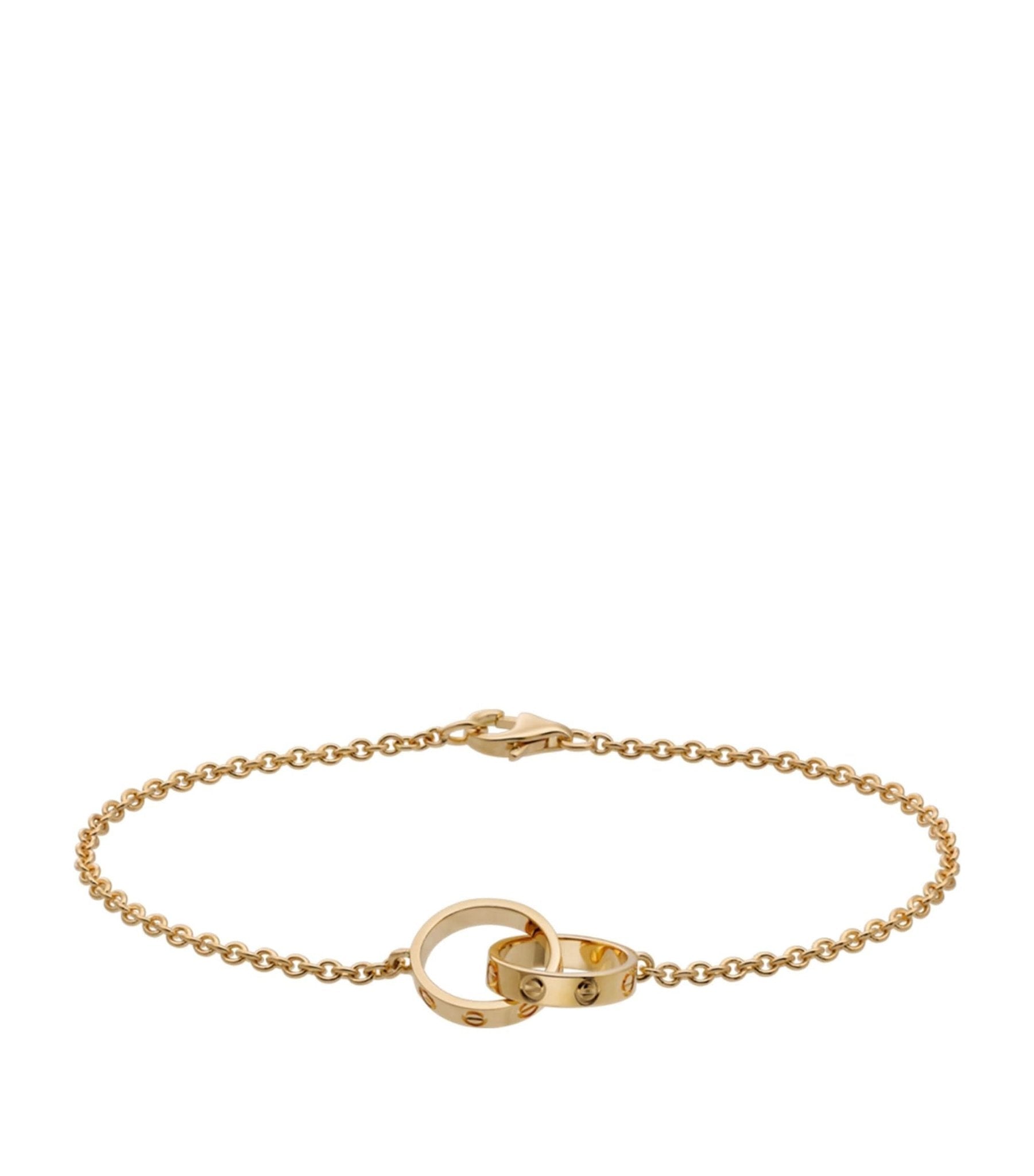 Gold Bracelet Love Charm - ShopLorca