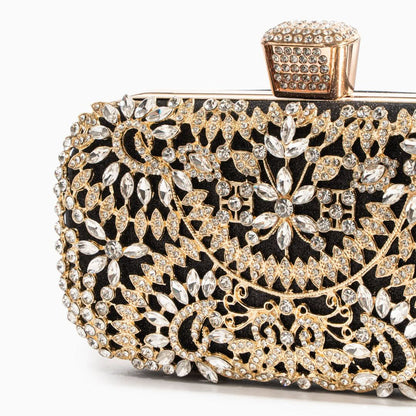 Luxurious Flower Clutch Bag - ShopLorca