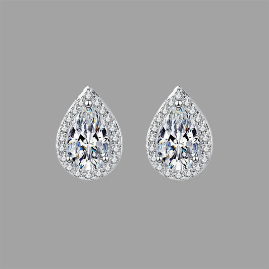 S925 Droplet Earrings - ShopLorca