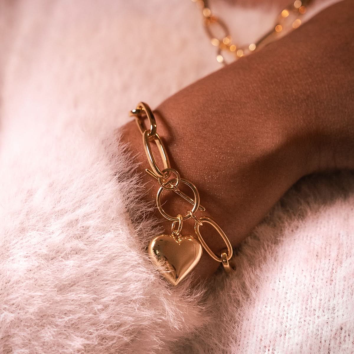 Saint Heart Pendant Bracelet - ShopLorca