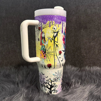 Sally x Jack Skellington Tumbler - ShopLorca